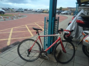 Cycling to the Airport