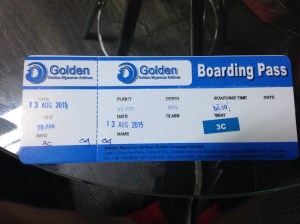 Hand Stamped Tickets